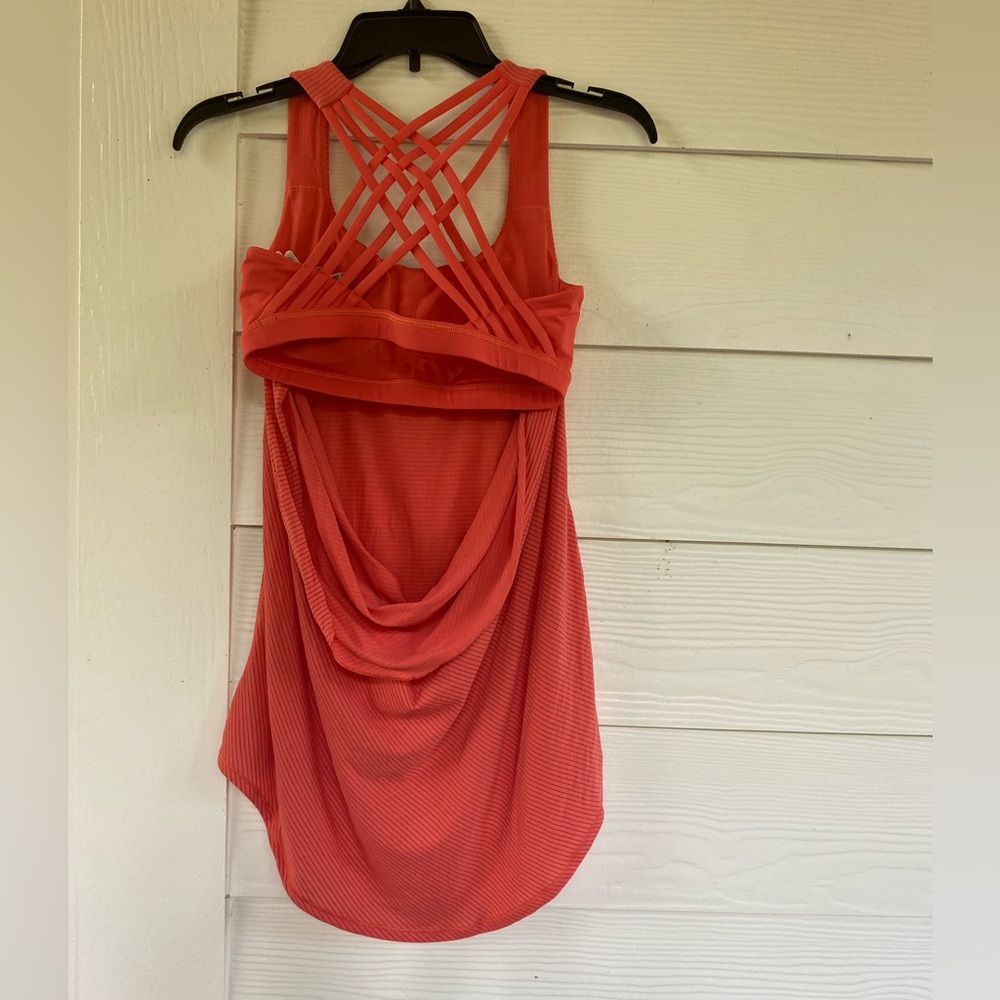 LULULEMON Coral Strappy Back Tank Top SZ 6